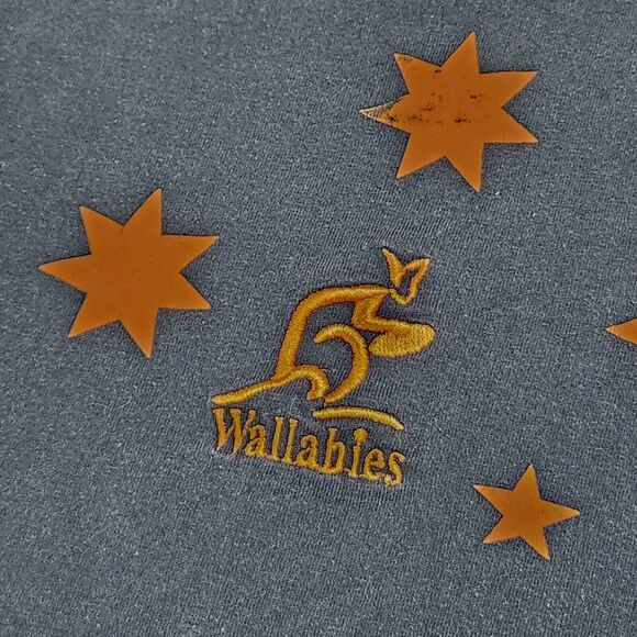 VTG IRB Australia Wallabies Rugby World Cup Mens M Medium? Jersey T Shirt - Picture 5 of 10
